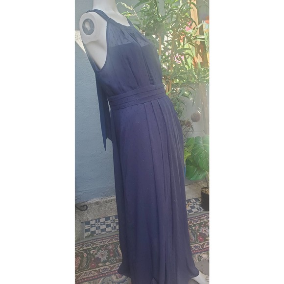 Hobbs Alexis Maxi Dress, Navy Blue, NWT Size 10* - Picture 12 of 14